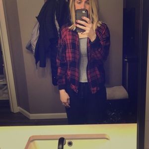 Black and Red zip up